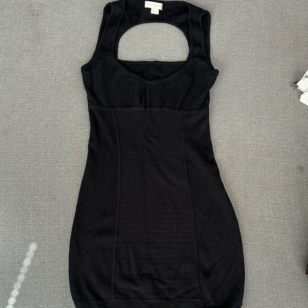 Guess knit little black dress